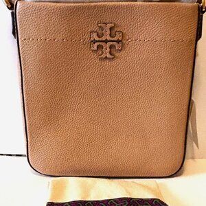 Tory Burch Devon Sand McGraw Swingpack Crossbody